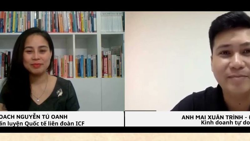 Anh Mai Xuân Trình, kinh doanh tự do tại Đà Nẵng, chia sẻ cảm nhận sau khóa Coach Skill