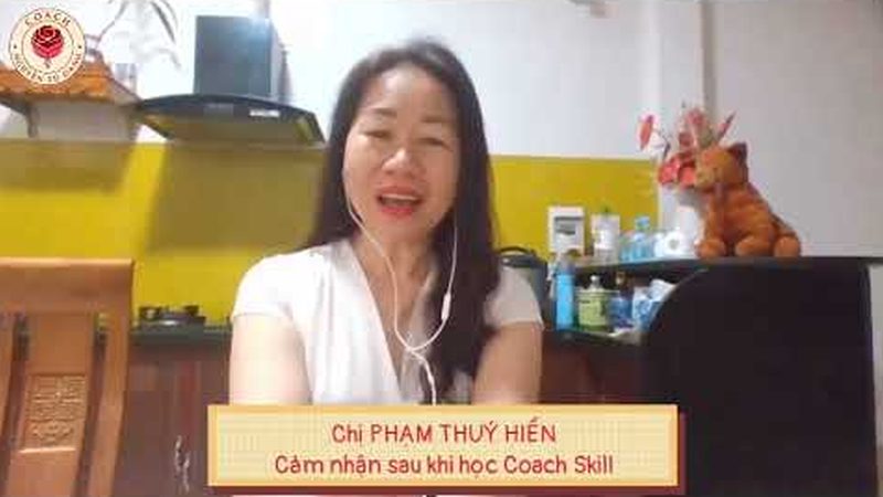 Chị Phạm Thúy Hiền chia sẻ cảm nhận sau khóa Coach Skill