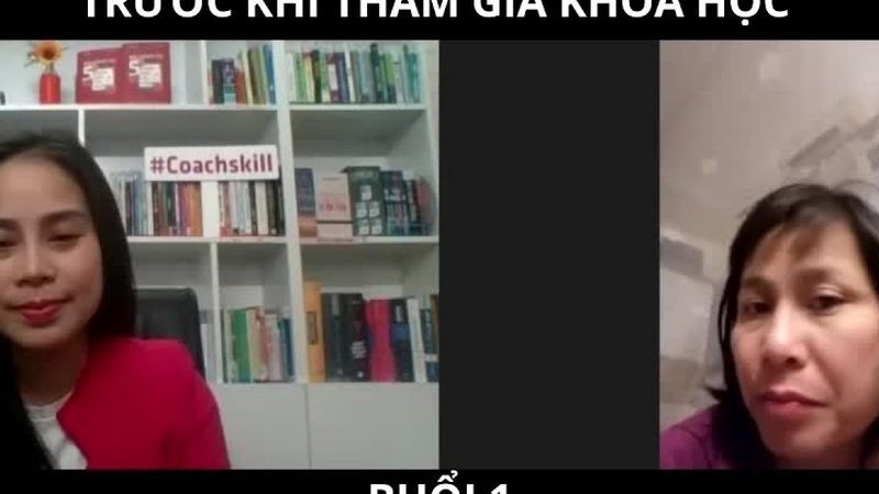Học viên khóa 4 Làm Chủ Cảm Xúc, video ghi hình trước và sau khóa học