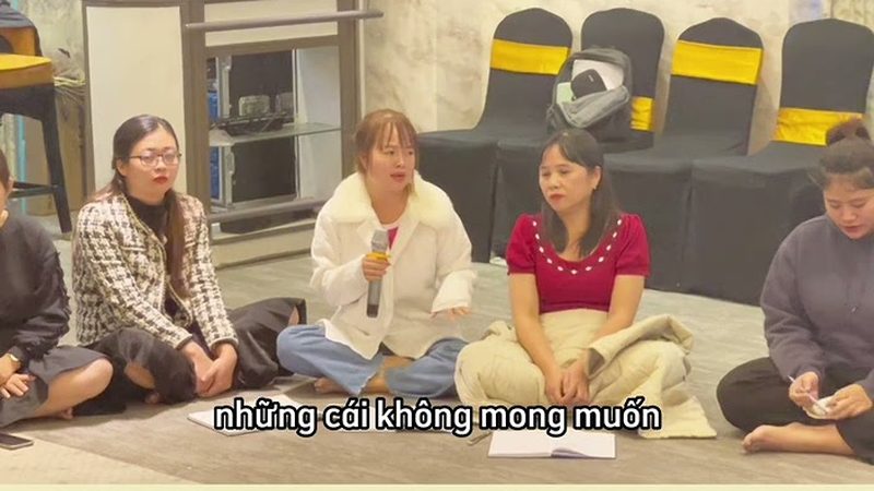 Giáo viên Trường THPT Chuyên biệt Tương Lai Đà Nẵng chia sẻ cảm nhận ngay tại lớp Làm Chủ Cảm Xúc