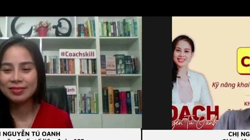 Chị Nguyễn Hằng, giáo viên môn Hóa, chia sẻ cảm nhận sau khóa Coach Skill